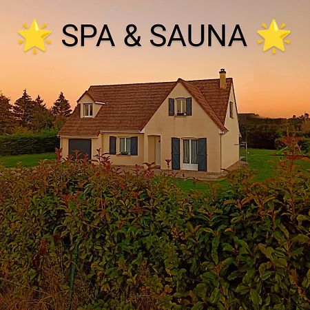 Villa Familiale Avec Spa Et Sauna Saint-Antonin-de-Sommaire Exteriör bild